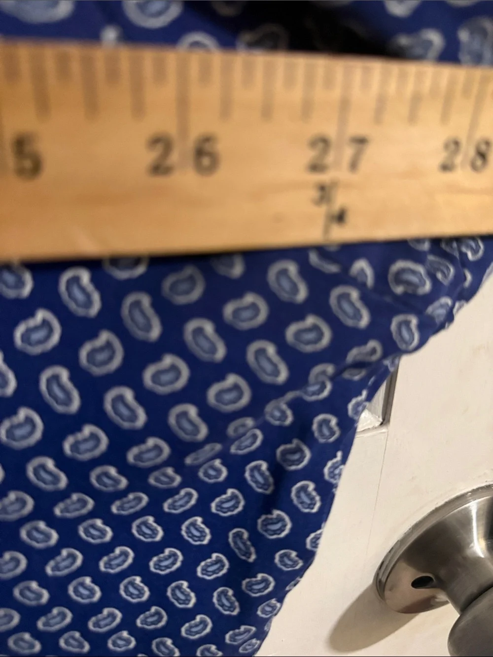 Polo by Ralph Lauren Navy Blue Paisley Print Polo